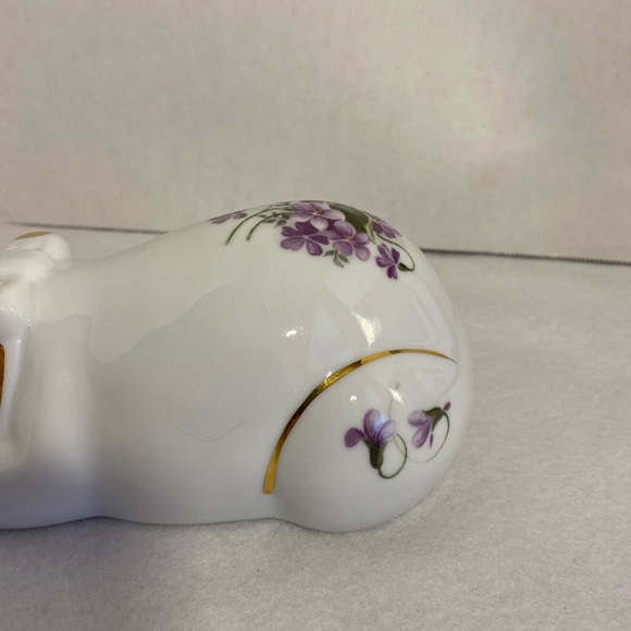 Baum Bros Formalities Porcelain Sleeping Cat - Picture 5 of 10